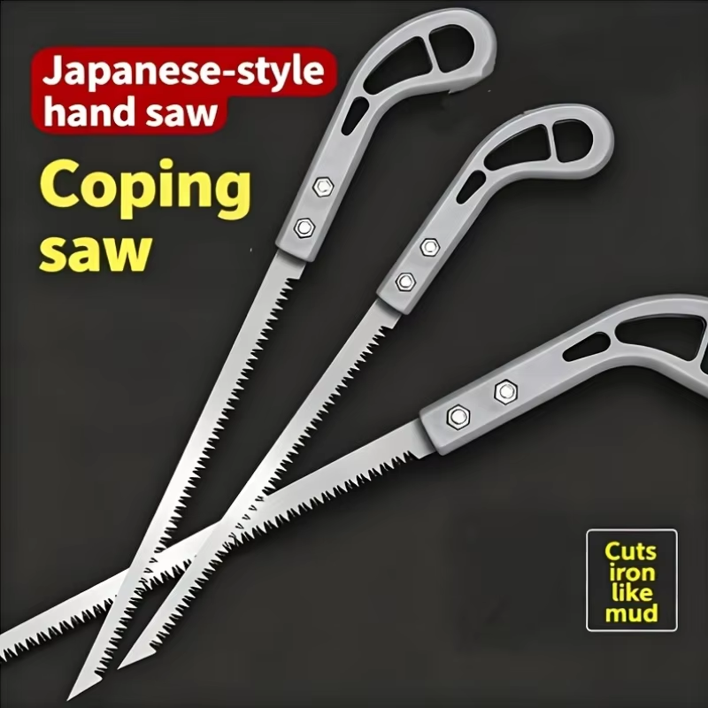 Gardening Hand Tools Japanese - 3pcs Japanese-style coping saw, hand saw