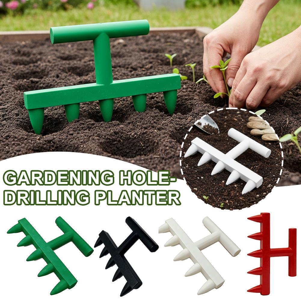 Gardening Hole Punch Seeder, H - Gardening Tools Vegetables ulasan dan harga
