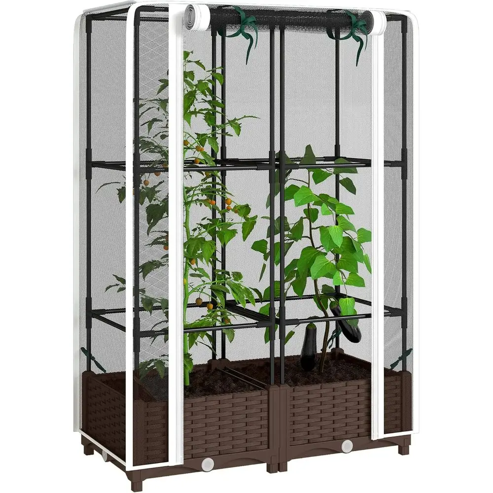 Elevated Garden Bed with Trell - Self-Watering Planter ulasan dan harga