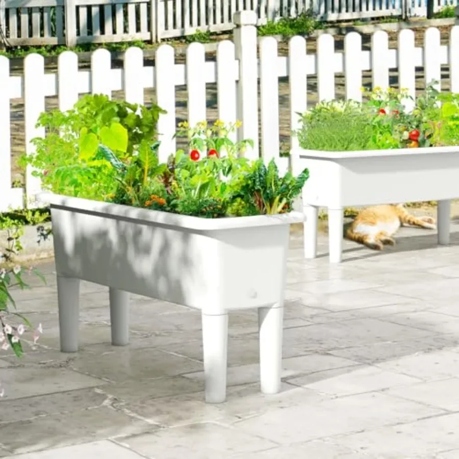 Raised Garden Beds Outdoor Set - Self-Watering Planter ulasan dan harga