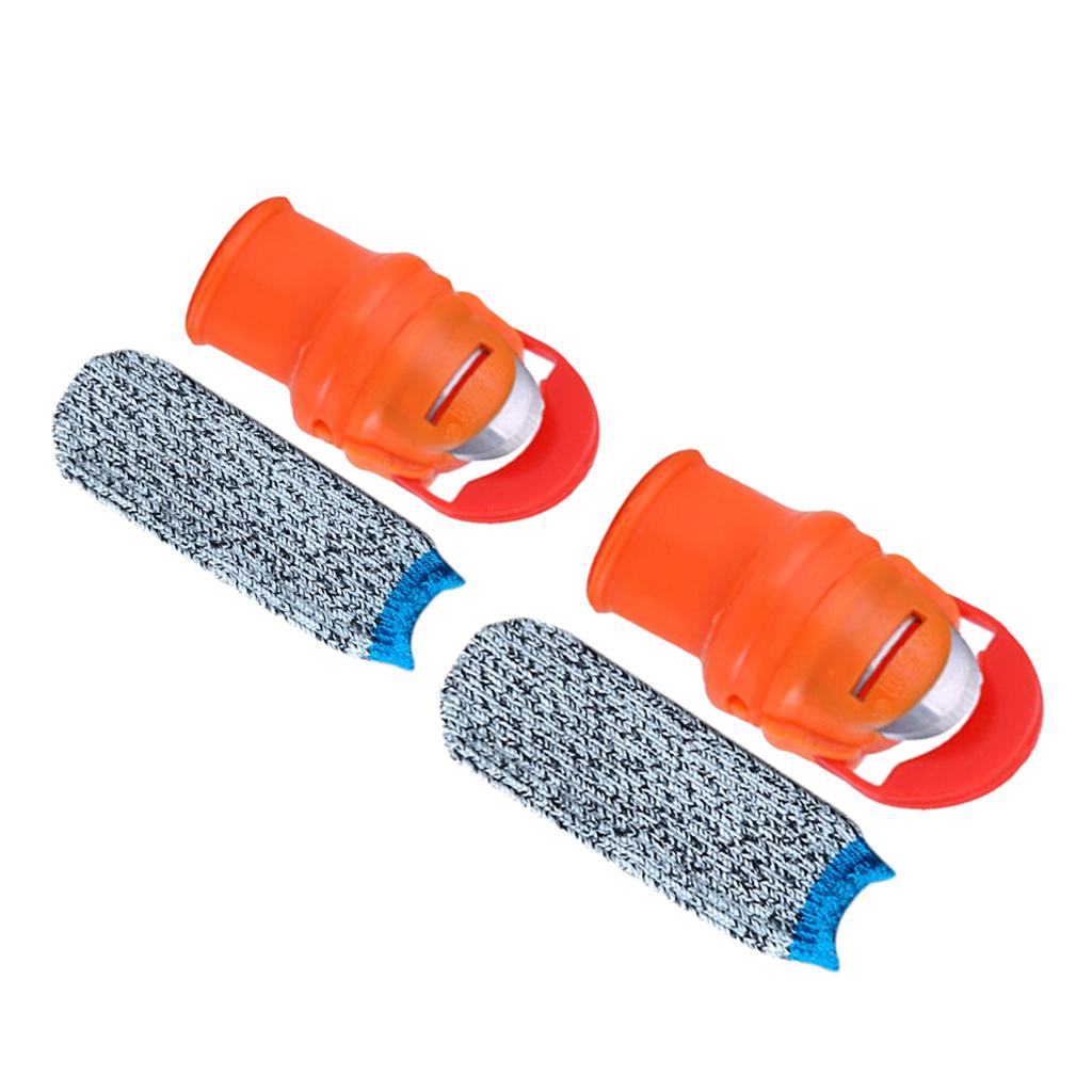 2x Silicone Thumb Vegetable To - Gardening Tools Vegetables ulasan dan harga