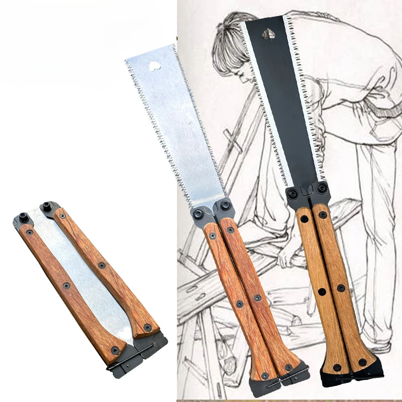 Hand Tool Folding Saw SK5 Stee - Gardening Hand Tools Japanese ulasan dan harga