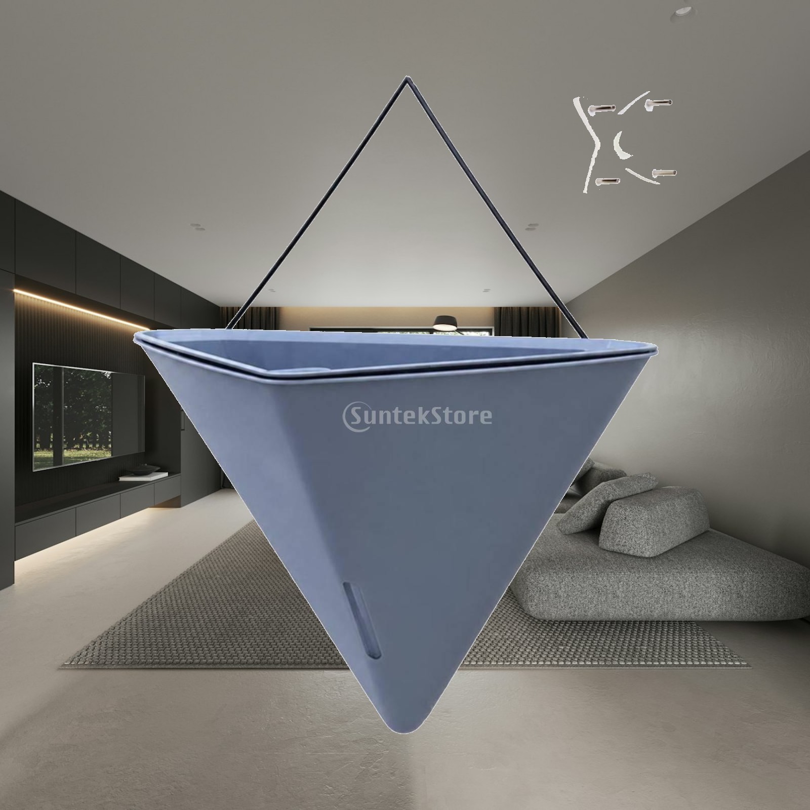 Wall-Mounted Planter with Wate - Self-Watering Planter ulasan dan harga