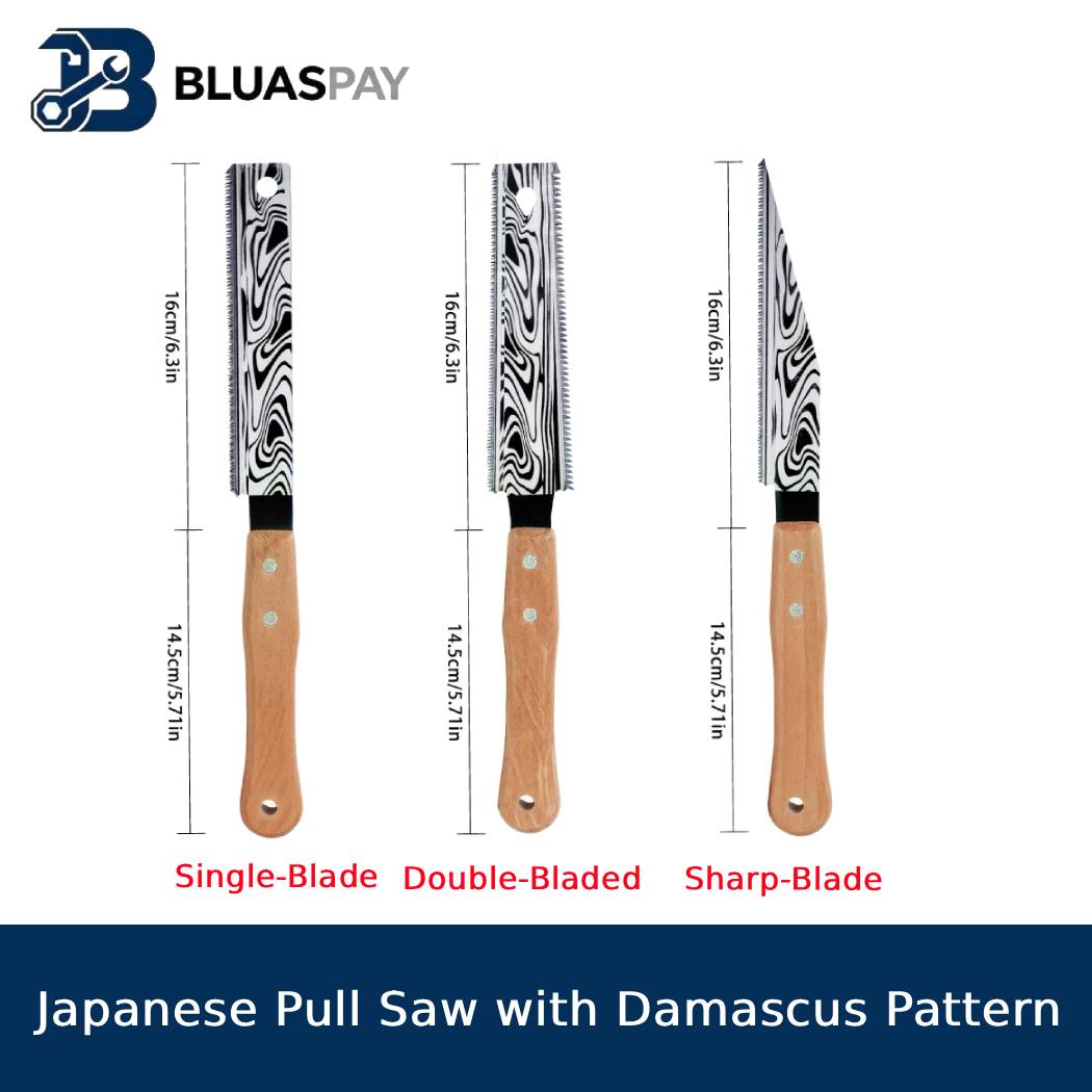 Japanese Pull Saw Set Damascus - Gardening Hand Tools Japanese ulasan dan harga