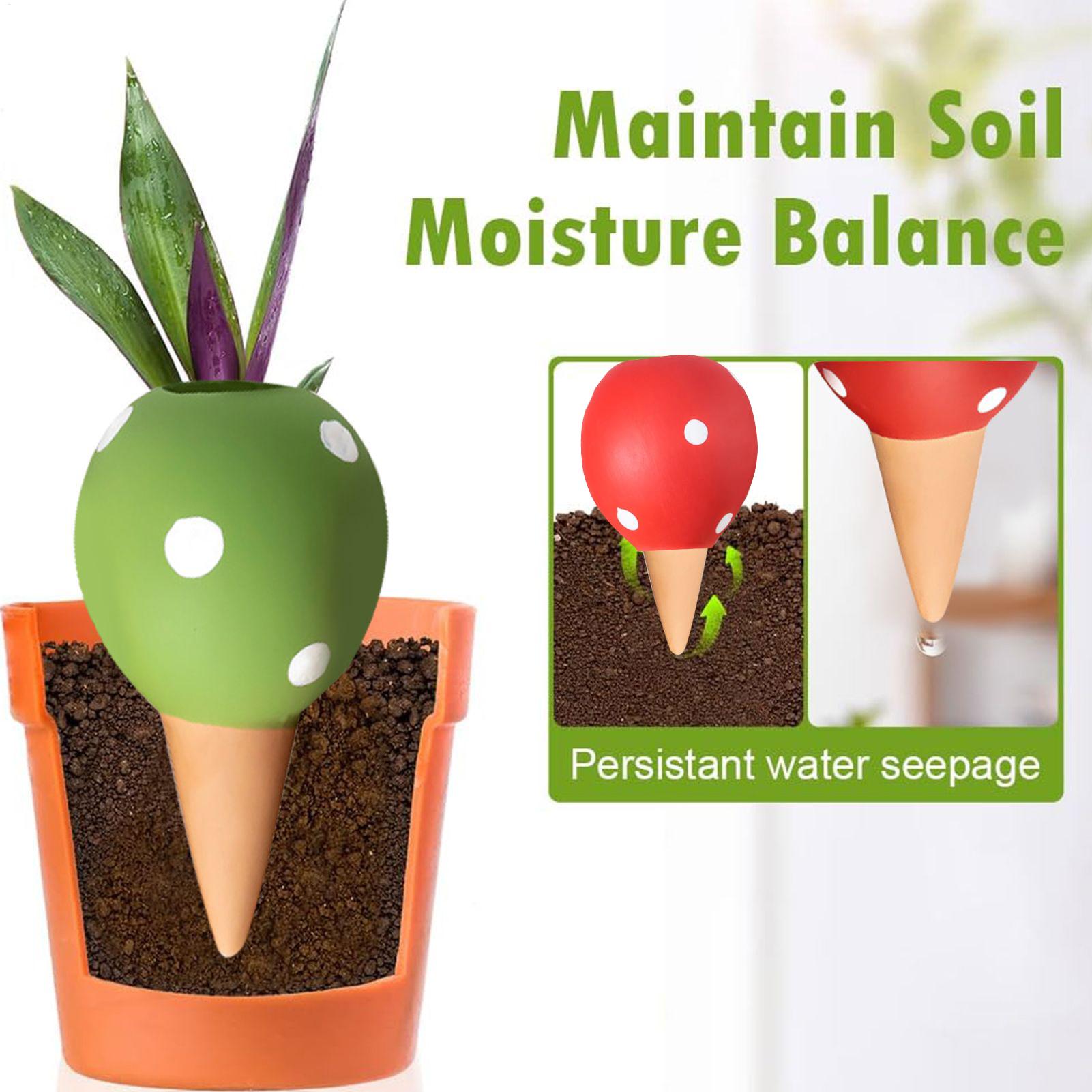Terracotta Watering Spikes Sel - Automatic Plant Waterer ulasan dan harga