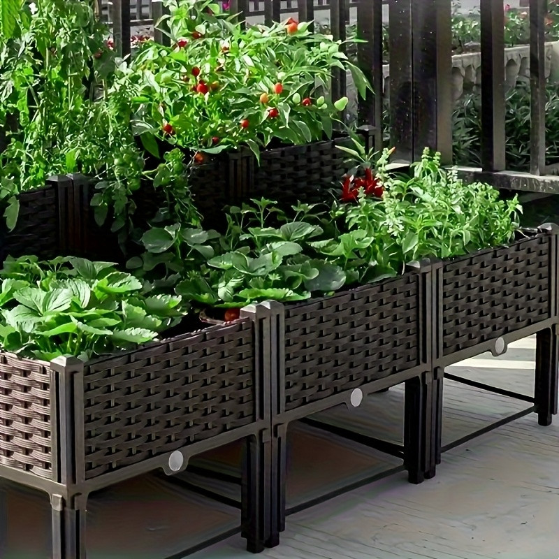 Garden Raised Bed, Elevated Fl - Self-Watering Planter ulasan dan harga