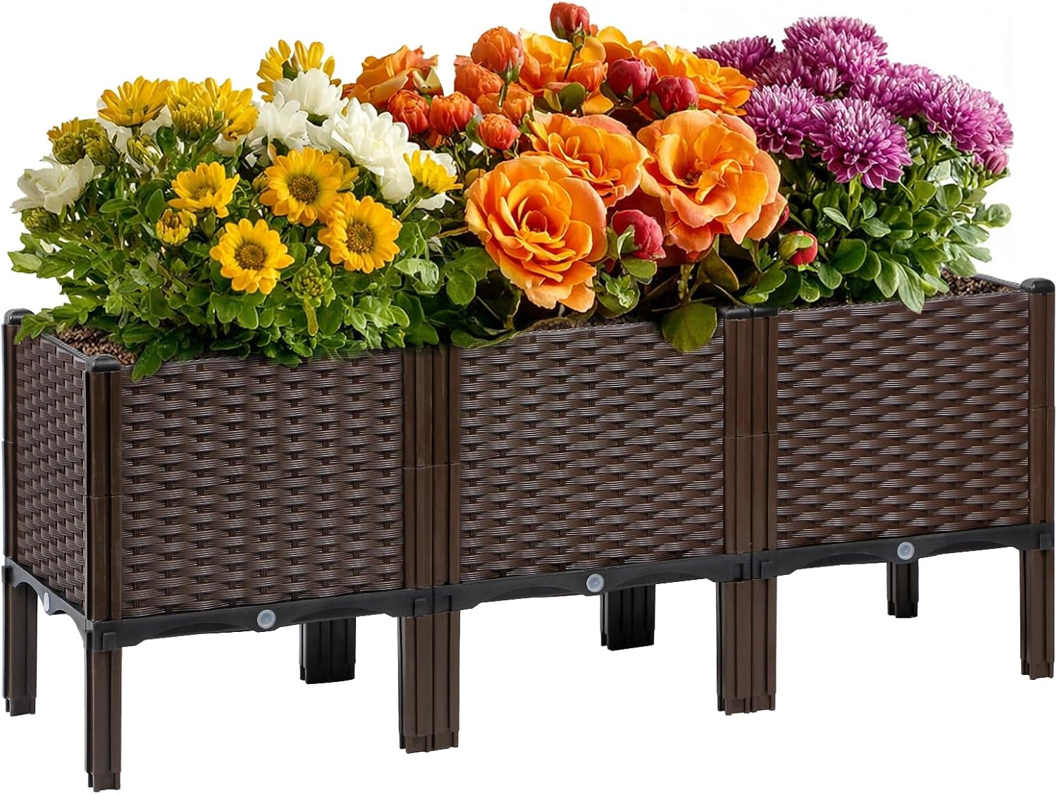 Outdoor Gardening Rattan Plant - Self-Watering Planter ulasan dan harga