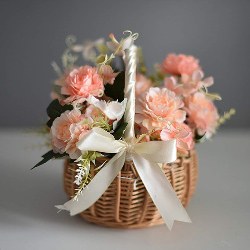Handmade Storage Rack Woven Fl - Gardening Tools Girls ulasan dan harga