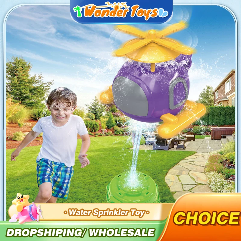 Helicopter Sprinkler Water Toy - Gardening Tools Girls ulasan dan harga
